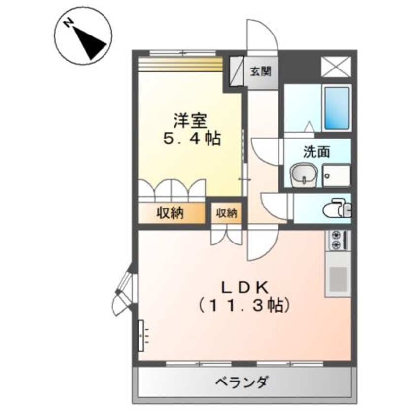 間取図 プロスペリティー
