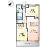メルヴェールＭＡＢＩ 2LDKの間取り