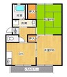 エントピア光 C 2DKの間取り