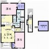 水島臨海鉄道水島本線/栄駅 徒歩35分 2階 築5年 2LDKの間取り
