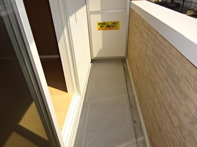 ベランダ 山陽本線（中国）/倉敷駅 バス14分西酒津下車:停歩3分 1階 築9年