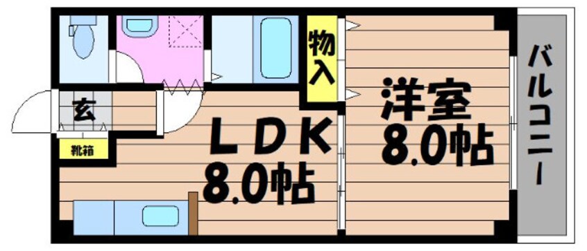 間取図 エスポワールK&K