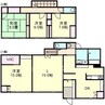 山陽本線（中国）/倉敷駅 徒歩19分 1-2階 築46年 4LDKの間取り