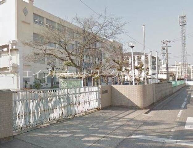 倉敷市立水島中学校 1567m トマトハウス