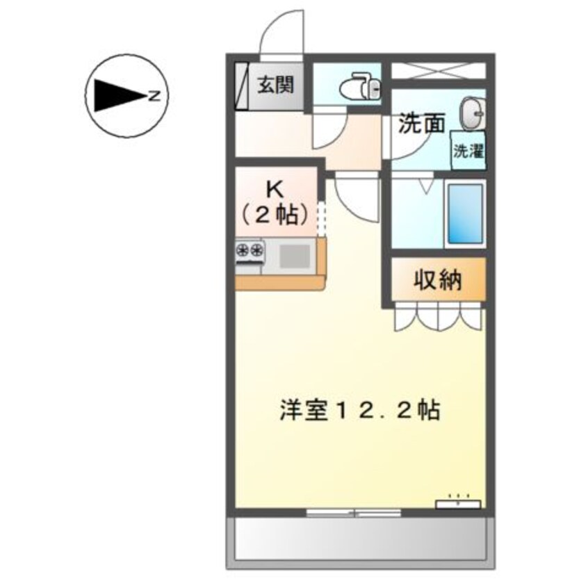 間取図 レジデンス　スワニーⅢ