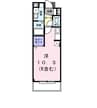 水島臨海鉄道水島本線/西富井駅 徒歩13分 3階 築19年 1Rの間取り