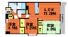 グランヴェール21 3LDKの間取り