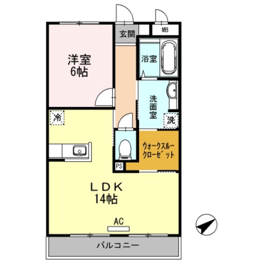 間取図 ラ・ペジーブル