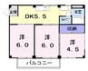 シティハイツ真野 3DKの間取り
