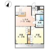 伯備線/清音駅 徒歩18分 1階 築19年 2LDKの間取り