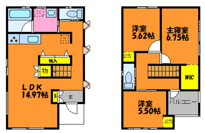間取図 福島戸建　5