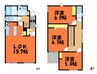 福島戸建　2 3LDKの間取り