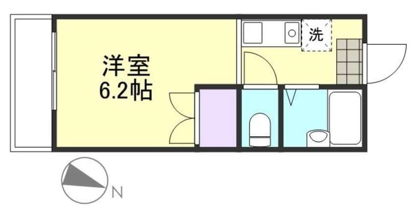 間取図 アクアマリン新倉敷