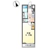 仮）シェルル爪崎 1Kの間取り