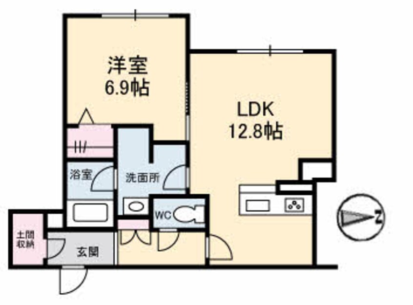 間取図 マグノリア　カリーノ