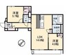 フィル（シャーメゾン・ホテルライク仕様） 2LDKの間取り
