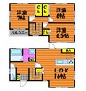 東塚5丁目戸建 3LDKの間取り