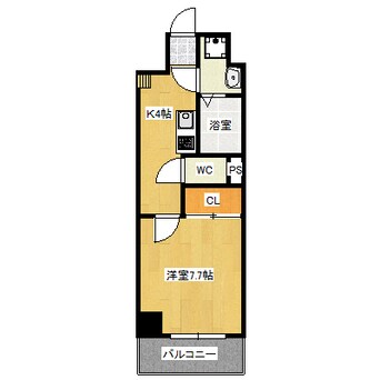 間取図 山陽本線（中国）/倉敷駅 徒歩13分 3階 築2年