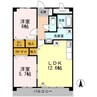 Ｋーｃｉｔｙ葦高 2LDKの間取り