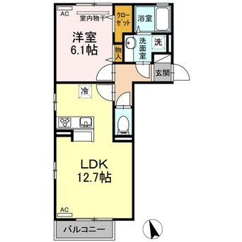 間取図 クローバーM　Ｃ棟