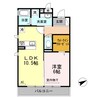 グランシイズ 1LDKの間取り