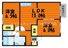 宇野線<宇野みなと線>/茶屋町駅 徒歩33分 2階 築22年 2LDKの間取り