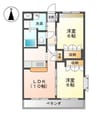 ドルチェ・ヴィータ 2LDKの間取り