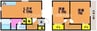 メゾンエスタ 2LDKの間取り