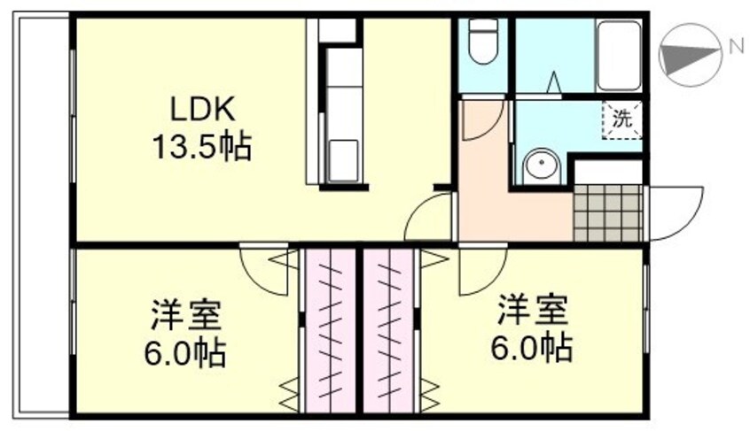 間取図 プレミアムコート1号館