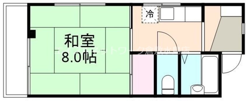 間取図 吉岡マンションＤ棟