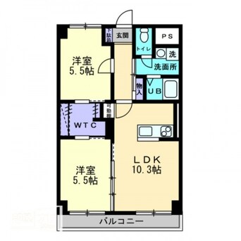 間取図 グレースタワー