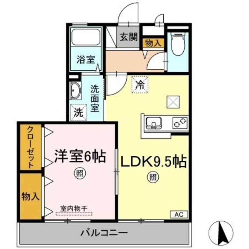 間取図 ファミーユ昭和
