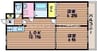 山陽本線（中国）/北長瀬駅 徒歩17分 6階 築11年 2LDKの間取り