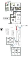 山陽本線（中国）/庭瀬駅 徒歩42分 2階 築5年 2LDK+Sの間取り