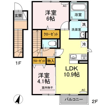 間取図 ヴェラビスタ