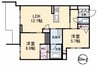 ＨＩＲＡ　ＴＥＲＲＡＣＥ 2LDKの間取り