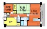 水島臨海鉄道水島本線/球場前駅 徒歩13分 7階 築30年 1LDK+Sの間取り