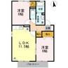 山陽本線（中国）/金光駅 徒歩16分 1階 築20年 2LDKの間取り