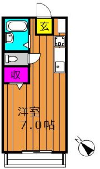 間取図 水島臨海鉄道水島本線/栄駅 徒歩20分 3階 築29年