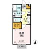 山陽本線（中国）/倉敷駅 徒歩11分 2階 築13年 1Kの間取り