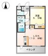 水島臨海鉄道水島本線/西富井駅 徒歩3分 2階 築10年 1LDKの間取り