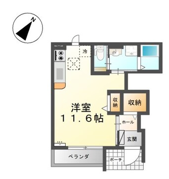 間取図 山陽本線（中国）/倉敷駅 バス20分小溝下車:停歩8分 1階 築8年