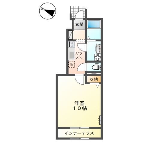 間取り図 山陽本線（中国）/新倉敷駅 徒歩16分 1階 築11年