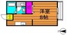 山陽本線（中国）/西阿知駅 徒歩37分 2階 築29年 1Kの間取り