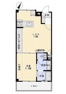宇野線<宇野みなと線>/早島駅 徒歩11分 2階 築23年 1LDKの間取り