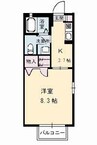 宇野線<宇野みなと線>/備前田井駅 徒歩23分 1階 築22年 1Kの間取り