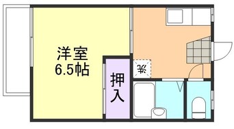 間取図 水島臨海鉄道水島本線/福井駅 徒歩29分 2階 築36年