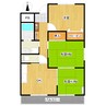 瀬戸大橋線/児島駅 徒歩6分 4階 築31年 3DKの間取り