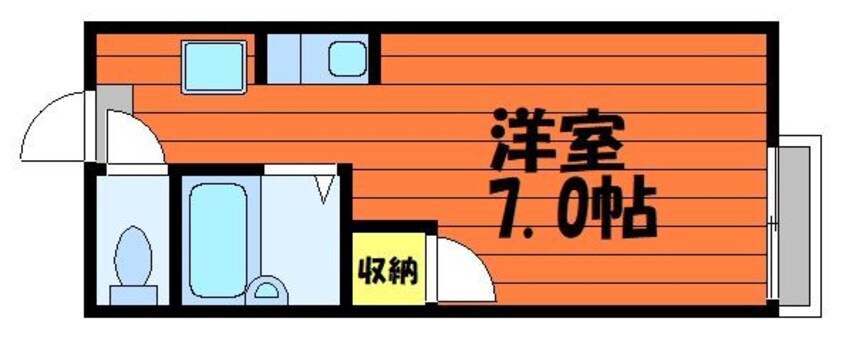 間取図 山陽本線（中国）/中庄駅 徒歩19分 1階 築27年