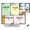 水島臨海鉄道水島本線/栄駅 徒歩18分 2階 築30年 3DKの間取り
